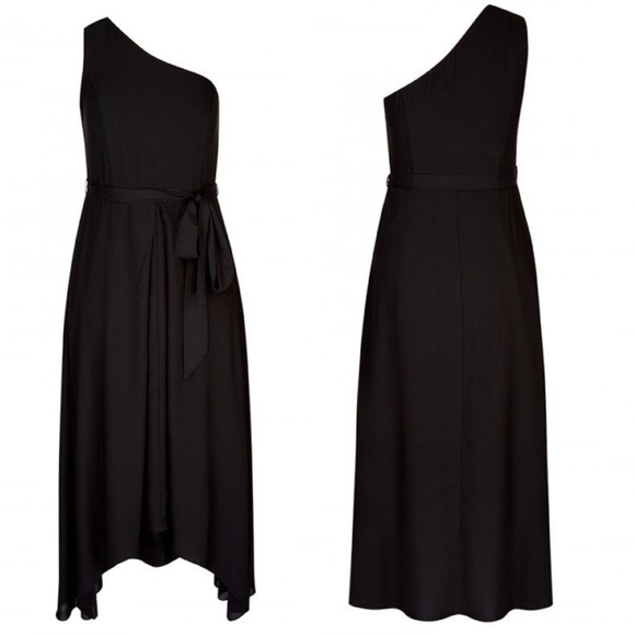 City Chic Black One Love Maxi Size S/16 - Picture 2 of 6